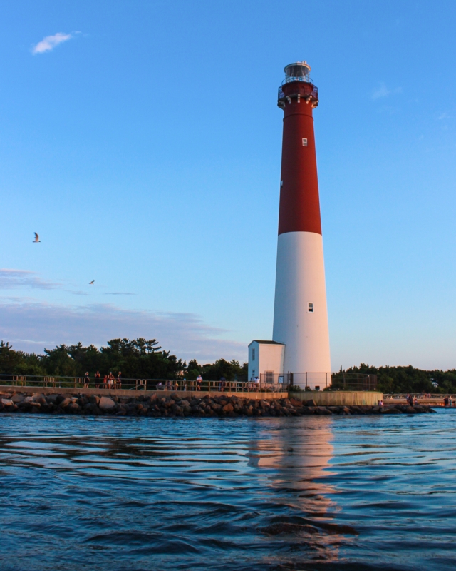 Barnegat Light Lighthouse by artist Mike Shay